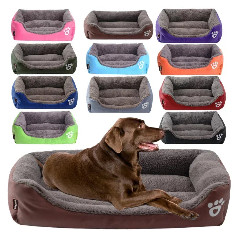 Winter Warm Large Dog Sofa Bed Dog Kneel Cat Mats House Cushion Pet Sleeping Sofa Beds Mat for Large and Small Dog Cat bed