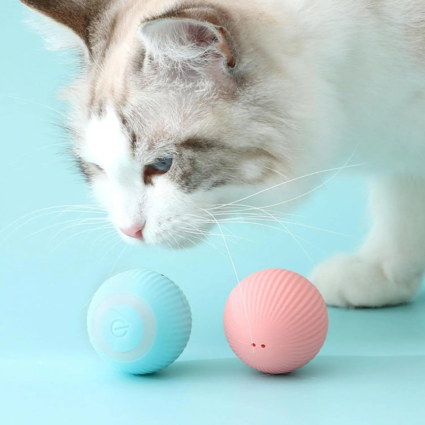 Cat Interactive Ball Smart Cat Toys Indoor Automatic Rolling Magic Ball Electronic Interactive Cat Toy Cat Game Accessories