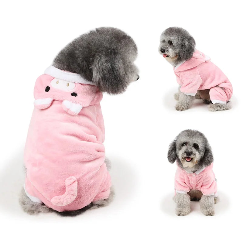 Thickened Flannel Costume for Pet