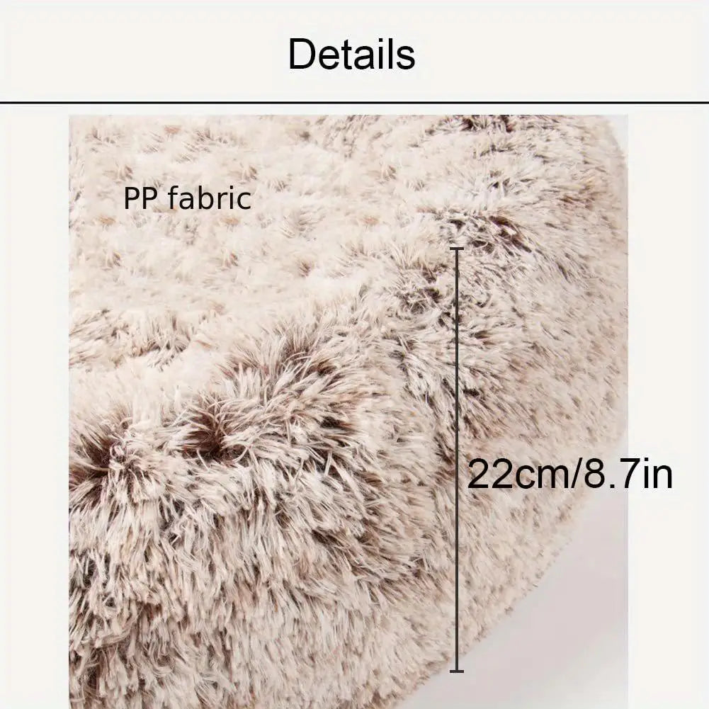 Dog Bed Cat Pet Sofa Cute Bear Paw Shape Comfortable Cozy Pet Sleeping Beds For Small Medium Large Soft Fluffy Cushion Dog Bed