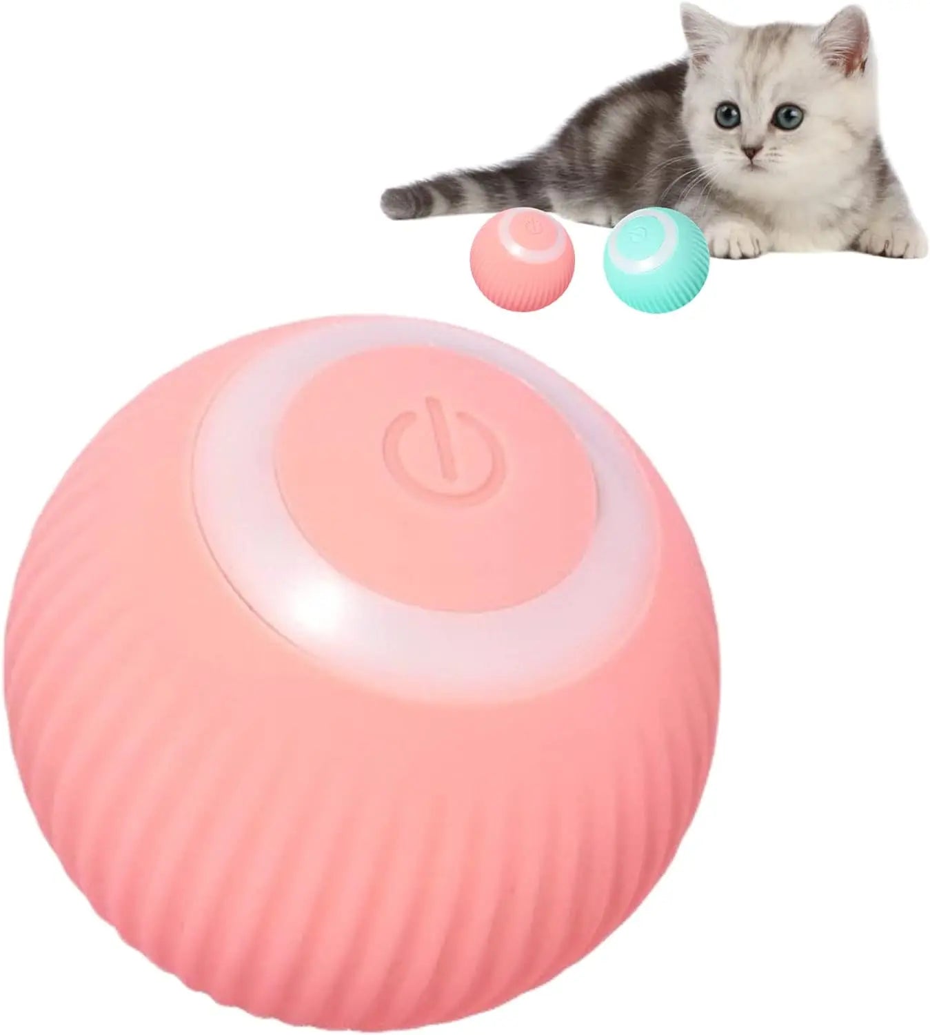 Cat Interactive Ball Smart Cat Toys Indoor Automatic Rolling Magic Ball Electronic Interactive Cat Toy Cat Game Accessories