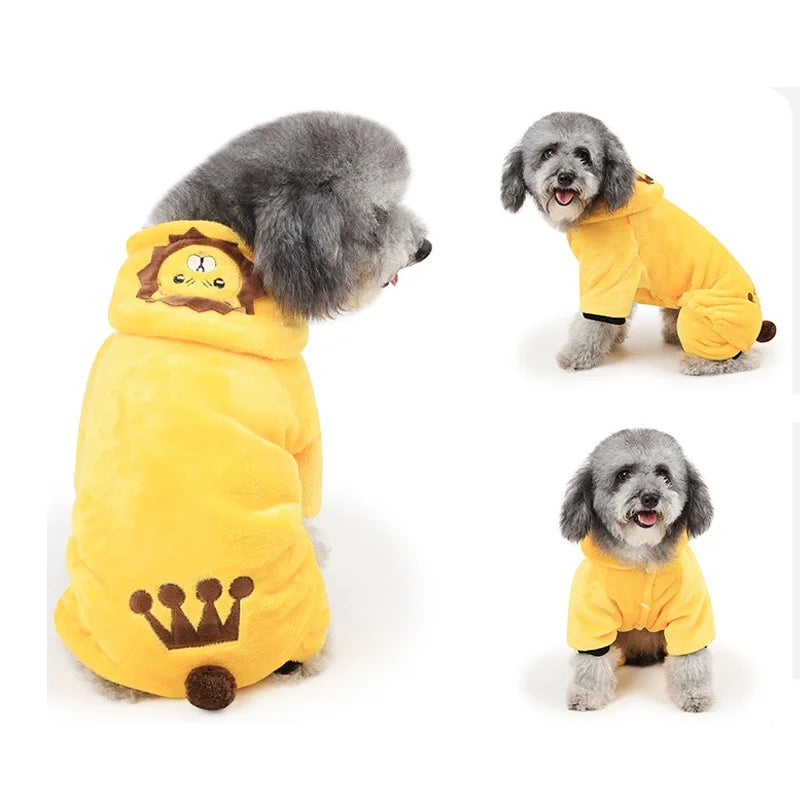 Thickened Flannel Costume for Pet